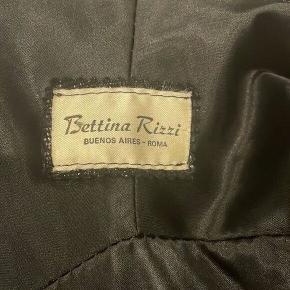 Bettina Rizzi Buenos Aires- Roma Croc Suede Jacket Size XL Womans - Picture 3 of 4